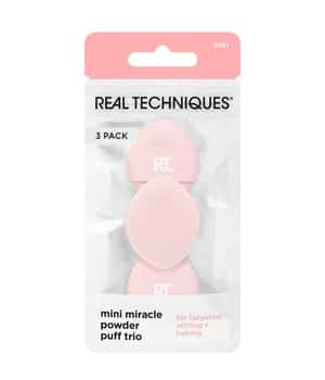 Real Techniques Mini Miracle Powder Puff Trio Make-Up Schwamm