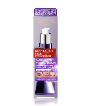 L'Oréal Paris Revitalift Filler Augencreme für das Gesicht mit Hyaluronsäure Augencreme